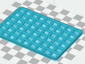 soap dish with a water drainage 3D Print Model