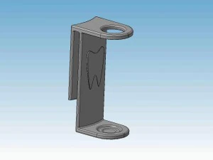 stand for toothbrush 3D Print Model