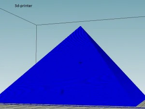 piramide di cheope da 1 a 2000 Modello di stampa 3D
