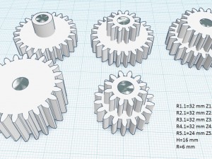 gears 5 for game 3D Print Model