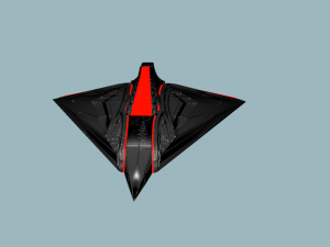 alien ship 3D मॉडल