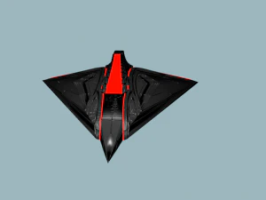 alien ship 3D Model
