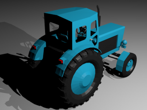 mtz-80 lowpoly 3D Model