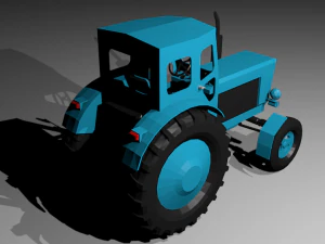 mtz-80 lowpoly 3D Model
