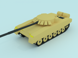 t-90 3D-Modell