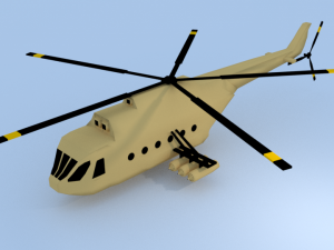 mi-8 3Dモデル