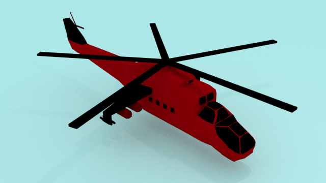 mi-24 3D-Modell .c4d .max .obj .3ds .fbx .stl .blend 