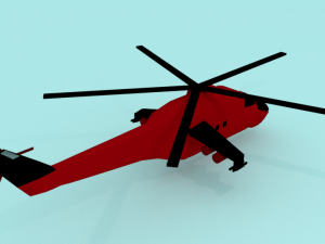 mi-24 3D-Modell