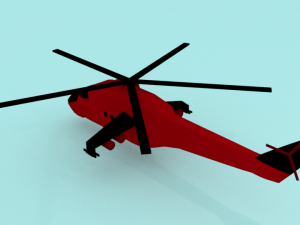 mi-24 3D-Modell