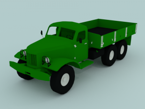 zil-157 3Dモデル