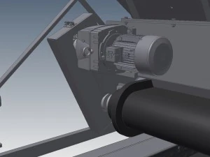 complete bunker and conveyor installation 3D Model