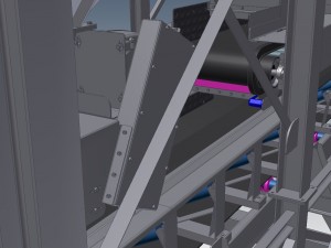 complete bunker and conveyor installation Modello 3D