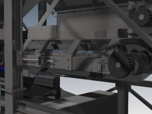 complete bunker and conveyor installation Modello 3D