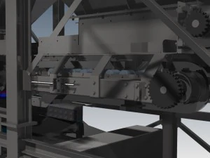 complete bunker and conveyor installation 3D Model