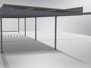 plug and play motor - car port Modelo 3D
