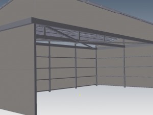 carport complete plug and play construction 3Dモデル