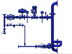 piping skid 3D 模型