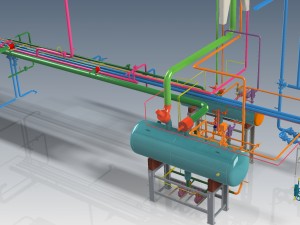 cooling piping project 3D-Modell