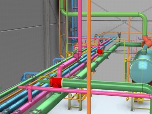 cooling piping project 3D मॉडल