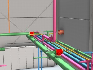 cooling piping project 3D मॉडल