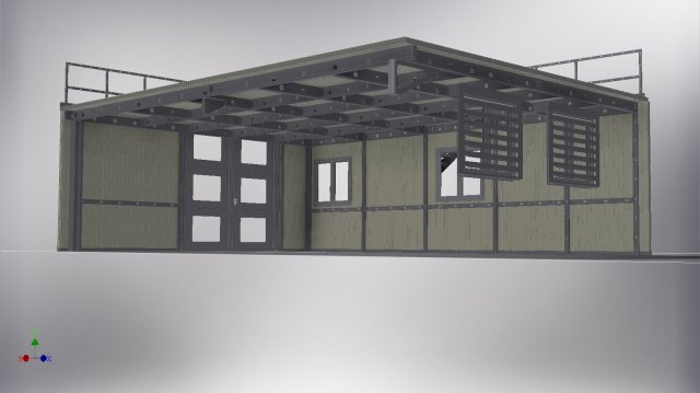 complete plug and play construction building 3D Модель .c4d .max .obj .3ds .fbx .stl .blend