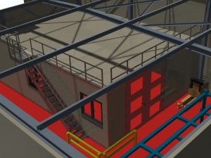 complete plug and play construction building 3D Модель