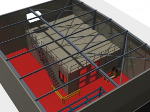 complete plug and play construction building 3D Модель