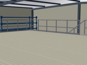 complete plug and play construction building 3D Модель