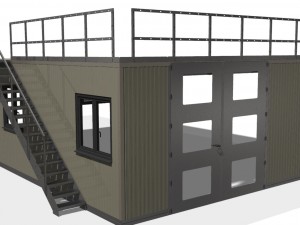 complete plug and play construction building 3D Модель