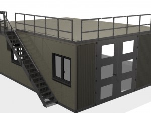 complete plug and play construction building 3D Модель