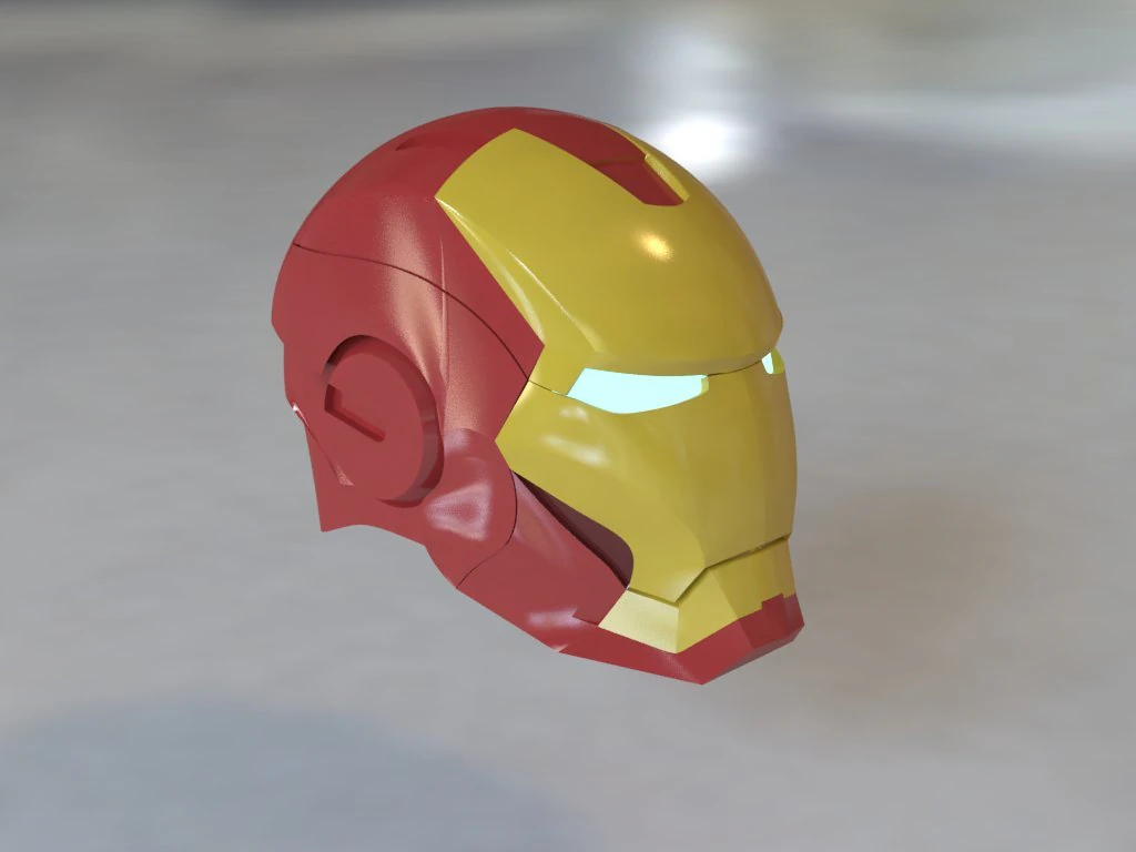 iron man 3D Model .c4d .max .obj .3ds .fbx .stl .blend 