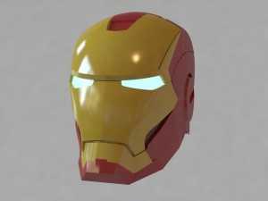 iron man Modelo 3D