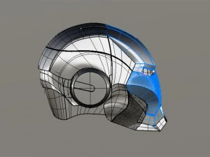 iron man 3D Model