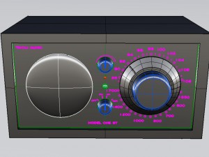 radio tivoli 3D Model