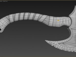 battle axe 3D Model