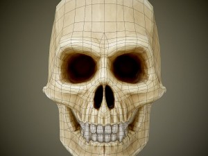 skull with fangs Modelo 3D