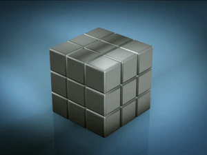 the rubiks cube 3D Model