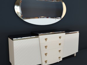 nightstand vogue turri Modelo 3D