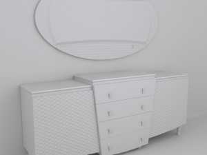 nightstand vogue turri Modelo 3D
