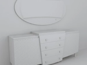nightstand vogue turri 3D Model