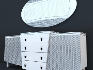 nightstand vogue turri Modelo 3D