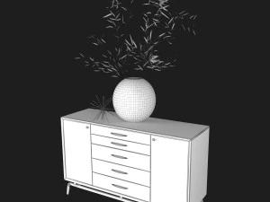 bufet na wzg&oacute;rzu Lenox Model 3D