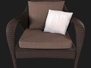 lounge chair collection tango dedon 3D Model