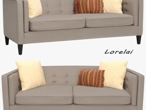 로렐라이 소파 3D 모델