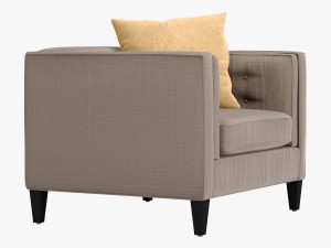 lorelai armchair 3D 模型