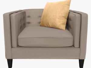 lorelai armchair 3D 模型