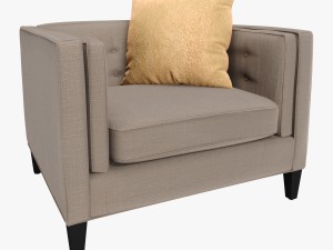 lorelai armchair 3D 模型