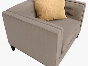 lorelai armchair 3D 模型