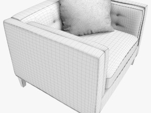 lorelai armchair 3D 模型