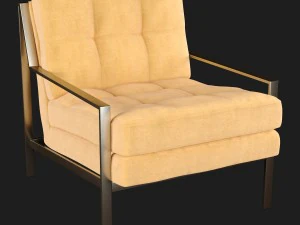 lorelai accent chair 3D Model